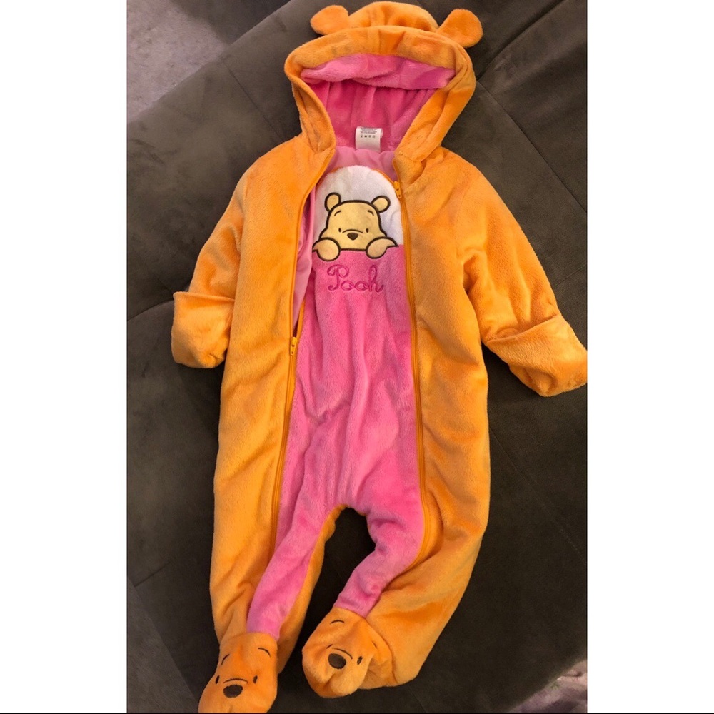 Winnie the Pooh Plush Fleece Bunting